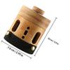 NULYLU Portable Moxibustion Box with Bamboo Cone Holder view 2