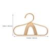 SHINEOFI 2-Pack Sturdy Rattan Children's Hangers with Smooth Surface view 2