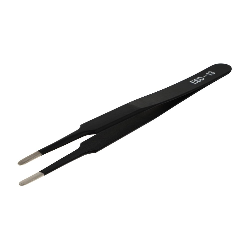HOOWIFFY Stainless Steel Rounded-Head Feeding Tongs for Reptiles