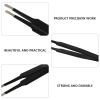 HOOWIFFY Stainless Steel Rounded-Head Feeding Tongs for Reptiles view 3