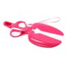 RUNROTOO Plastic Scissor-Clamp Dog Poop Scoop for Large Dogs, Foldable, Random Color view 1