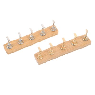 ABOOFAN 2-Piece Plastic Nail Practice Stand with Universal Design