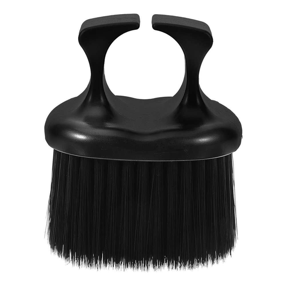 Black Haircutting Neck Duster Brush for Salon Hair Removal
