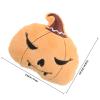 Alipis Halloween Cat Toy Pumpkin Plush with Catnip view 2