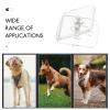KALLORY 6-Pack Transparent Dog Pee Holder view 3