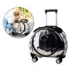 QLECXZI Transparent Pet Backpack for Small Dogs and Cats view 4