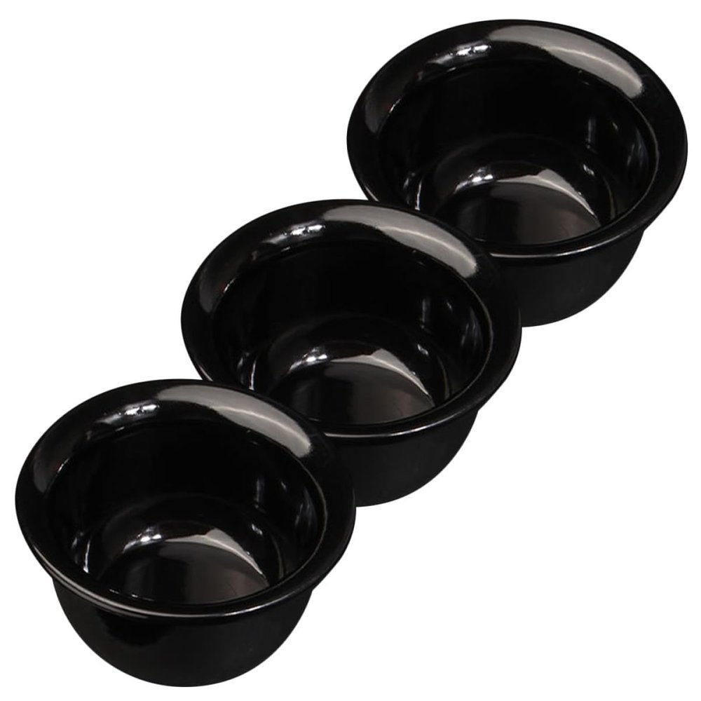 ibasenice Shaving Bowls for Men, 3-Piece Set