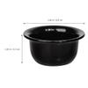 ibasenice Shaving Bowls for Men, 3-Piece Set view 2