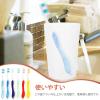 STOBAZA 6-Pack Portable Folding Plastic Toothbrushes for Travel and Camping view 3