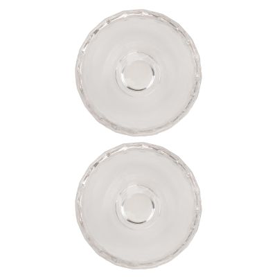 Ciieeo Elegant Crystal Bowls, Portable and Stylish, 2-Piece, Lightweight and Easy to Clean