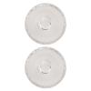 Ciieeo Elegant Crystal Bowls, Portable and Stylish, 2-Piece, Lightweight and Easy to Clean view 1