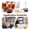 Ciieeo Elegant Crystal Bowls, Portable and Stylish, 2-Piece, Lightweight and Easy to Clean view 3