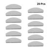 MAGICLULU 20-Piece Double-Sided Half-Moon Nail Files view 4
