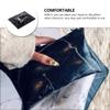 Foldable PU Manicure Hand Rest, Portable, Black view 3