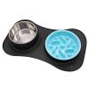 YPBEW Removable Silicone Dog Bowl with Non-Slip Base for Travel and Home view 3