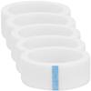 CHILDWEET Eyelash Tape, 5 Rolls, White, 1.2 cm Wide, 4 per Roll, Breathable and Easy to Tear Off view 1