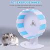 Outanaya Quiet Blue PVC Hamster Wheel for Dwarf Hamsters and Small Pets view 4