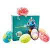 Dinosaur Egg Bubble Bath Bomb Set, 6 Pieces view 1