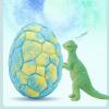 Dinosaur Egg Bubble Bath Bomb Set, 6 Pieces view 2