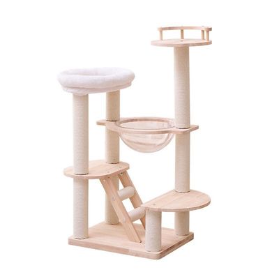 Cat Tree with Spaceship Design