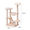 Cat Tree with Spaceship Design view 2