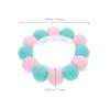 GLEAVI Cute Adjustable Plush Dog Collar with Cartoon Design view 2