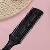 Hair-Cutting Tools, Scissors and Comb, 4-Piece Set, Stainless Steel and Plastic, Black view 3