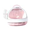 User-Friendly Hamster Transport Cage, Pink, 18.6 x 18.6 x 16 cm view 3
