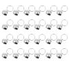 AMUSLESUR 24-Pack Silver Metal Collar Bells for Cats and Dogs view 1
