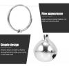 AMUSLESUR 24-Pack Silver Metal Collar Bells for Cats and Dogs view 3