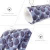 Toyvian Warm Plush Hamster Cuddle Tunnel and Hammock, Purple view 3