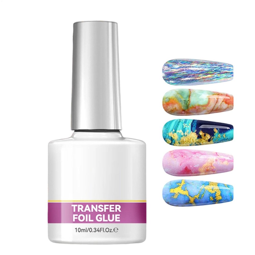 Nail Foil Glue, 10 ml – Transfer Gel for Holographic and Starry Sky Effects