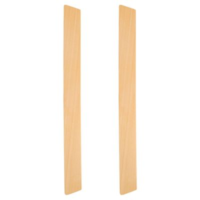 EXAOMBLE Wooden Threshold Ramp, 2-Pack