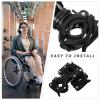 360° Rotating Cane Holder for Wheelchairs and Mobility Aids, 2-Pack view 3