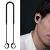 Generic Earbud Lanyard - 60 cm Anti-Loss Silicone Neck Cord view 2