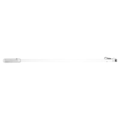 Acrylic and Iron Curtain Pull Rod, Silver, for Office and Home