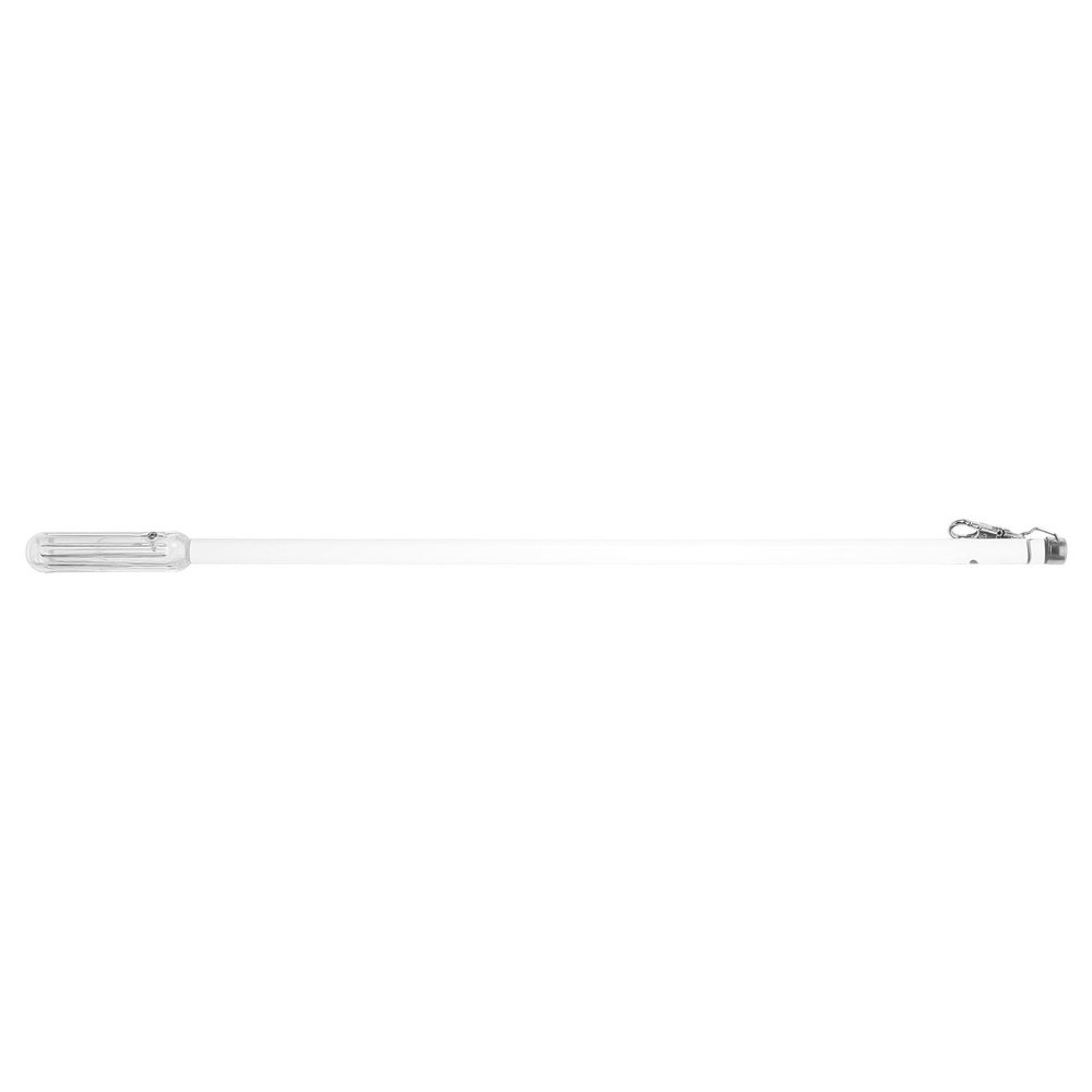 Acrylic and Iron Curtain Pull Rod, Silver, for Office and Home
