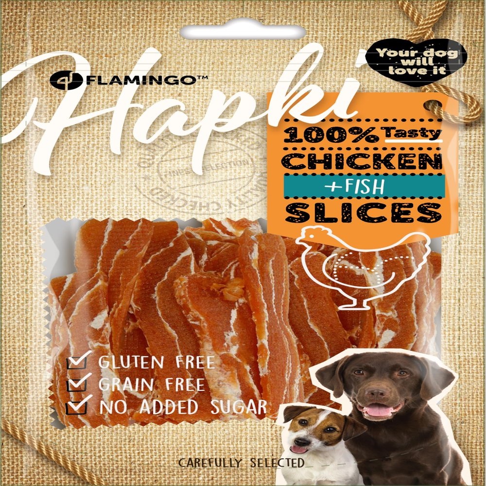 HAPKI Chicken and Cod Treats 85g