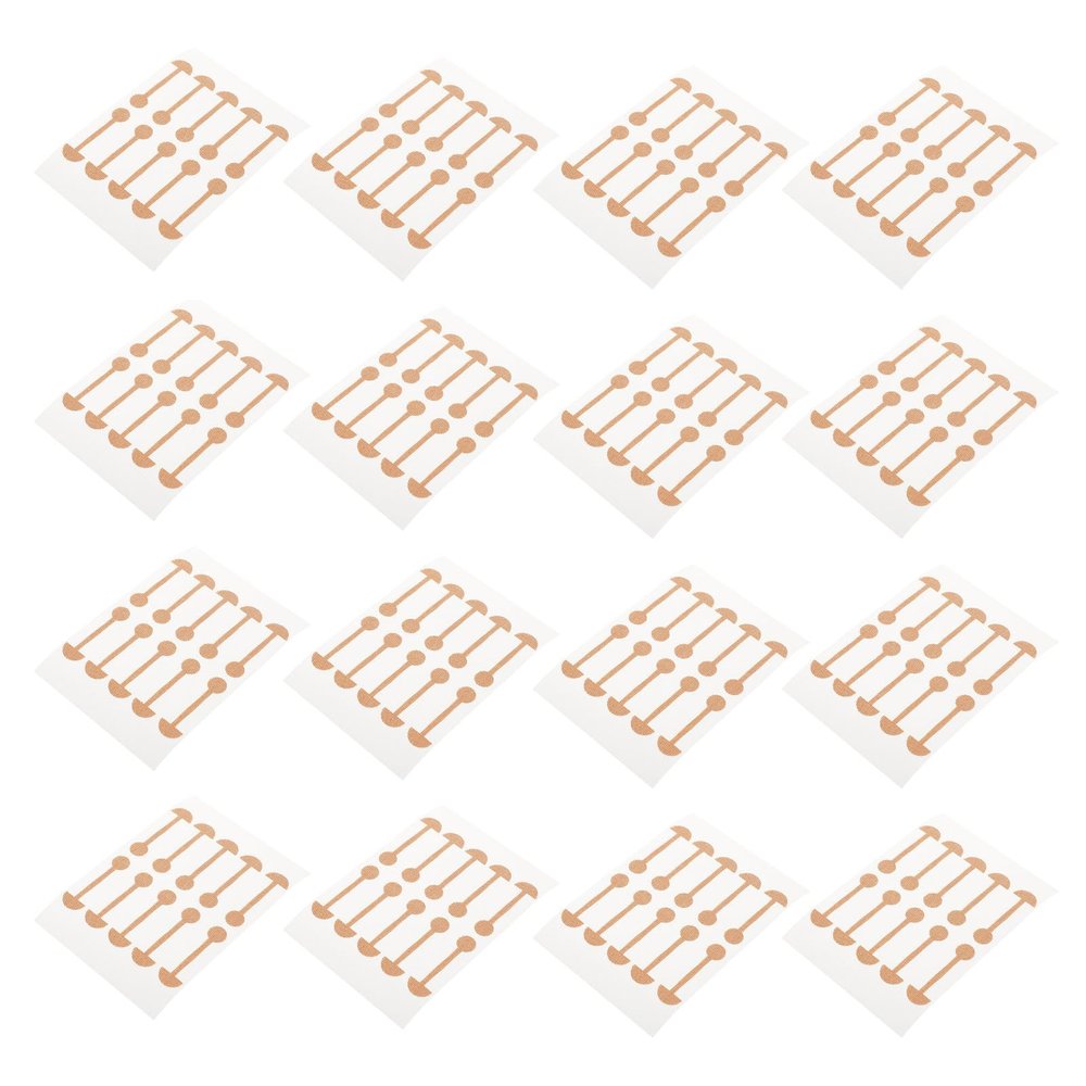 AUTSUPPL 200 Elastic Fabric Nose Wing Shaping Strips, Skin-Friendly, Dumbbell-Shaped