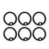 Abaodam 12 Silicone Dog Tag Rings with Noise-Reducing Function view 1