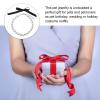 UKCOCO Adjustable Pet Pearl Collar Set with Bow view 3