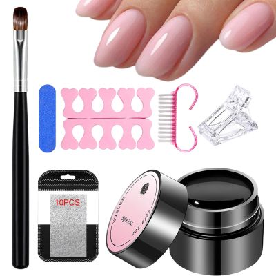 Nail Repair Adhesive Gel, 5 g, with Brush Applicator and Precision Tweezers