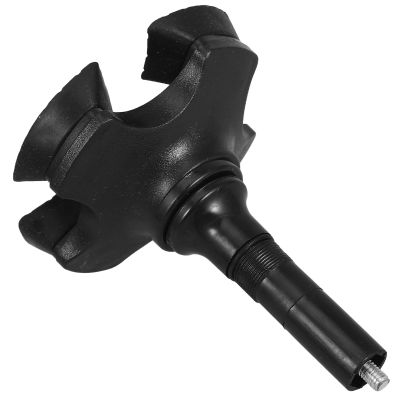 iplusmile Aluminum Alloy Trekking Pole Tips with Non-Slip Crutch Pads and 360° Rotating Grip Holders