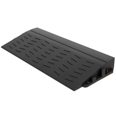 Mikikit Threshold Ramp for Robot Vacuums and Wheelchairs, Adjustable and Cut-to-Size, Various Sizes, Suitable for Bathrooms and Curbs, with Non-Slip Surface
