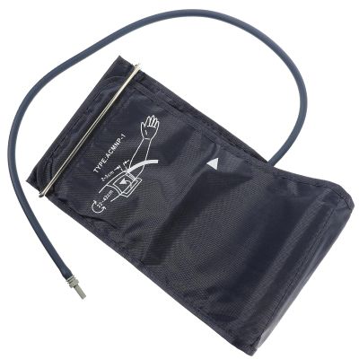 Manual Upper Arm Blood Pressure Cuff with Velcro Strips
