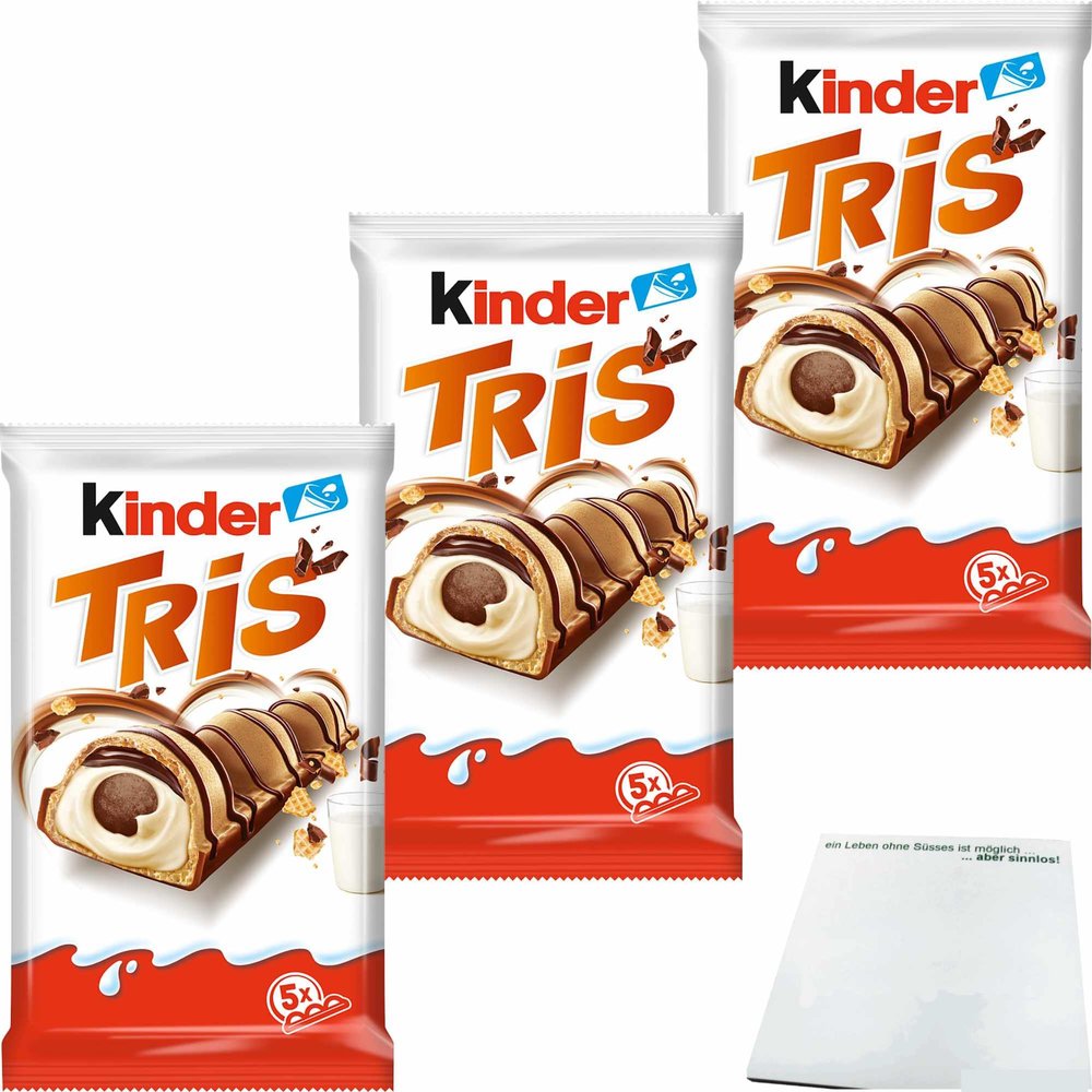 usy Bundle for kinder Tris 3-Pack (3 x 5 pieces) + usy Block