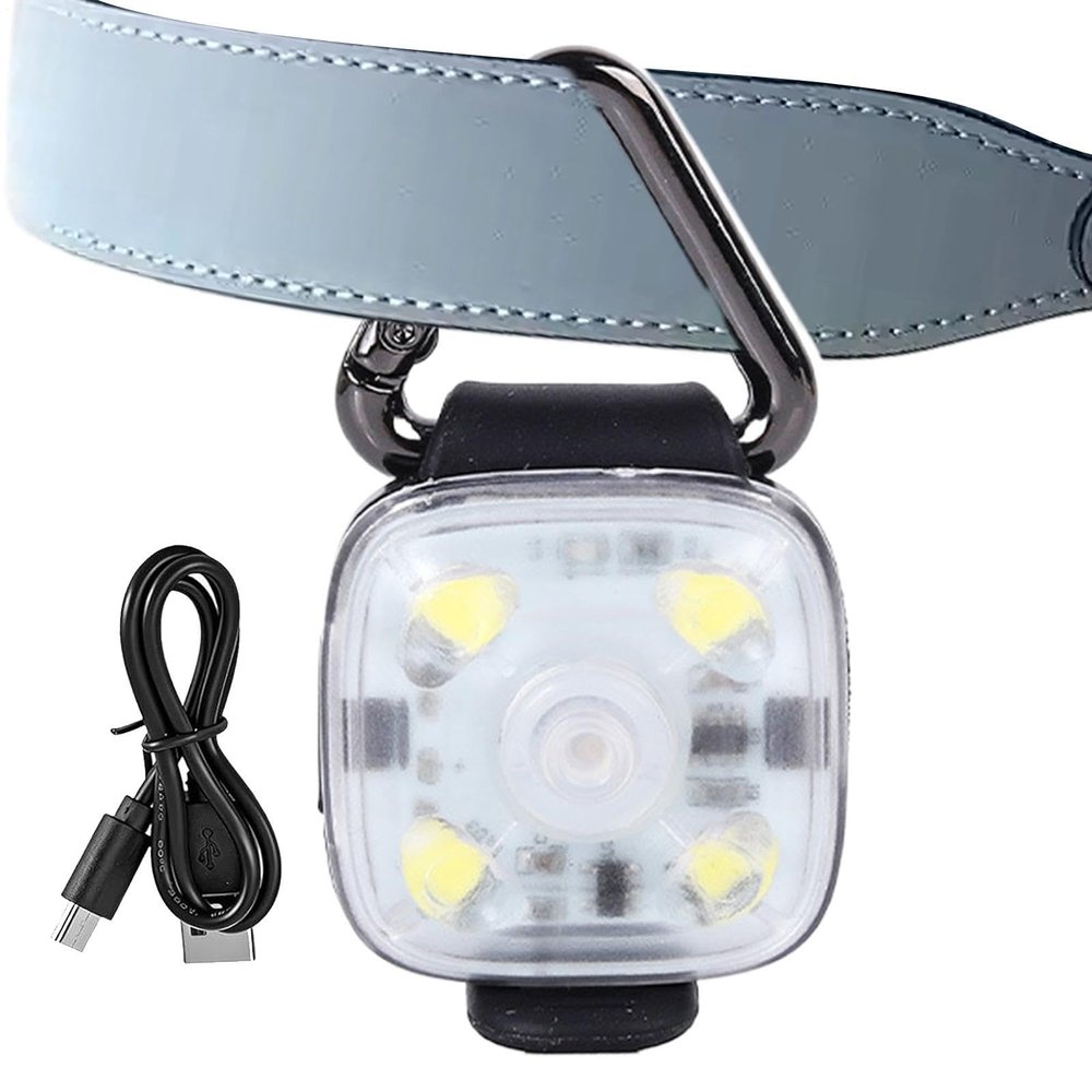 Dog Collar Light - USB Rechargeable LED Clip