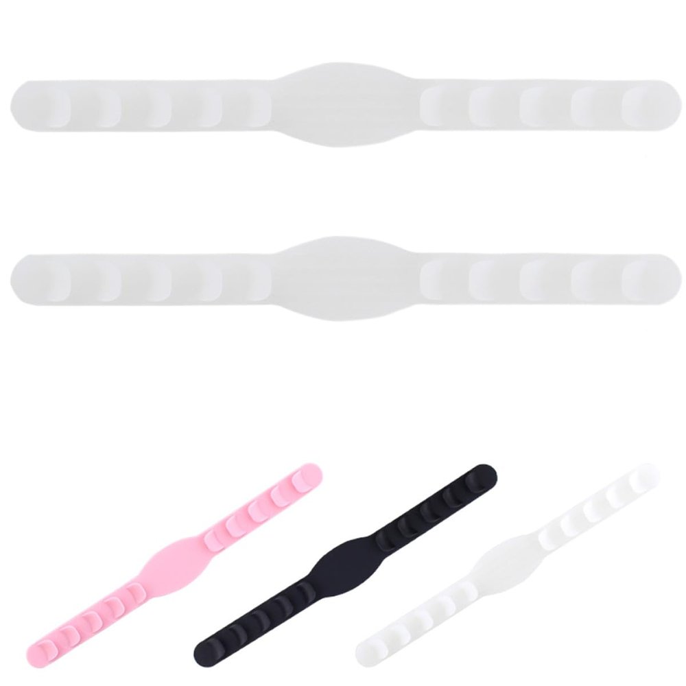 5-Pack Adjustable Silicone Mask Hooks