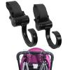 Stroller Hooks, Heavy-Duty Clips, 360-Degree Rotation view 1