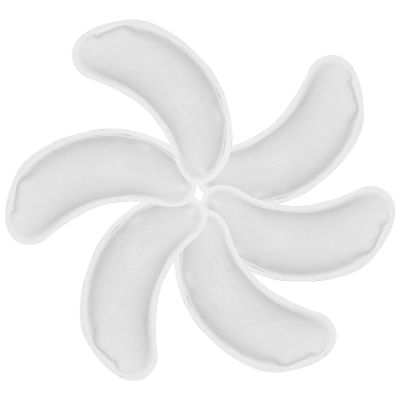 Hemobllo 6-Piece Reusable Cooling Gel Eye Pads for Tired Eyes